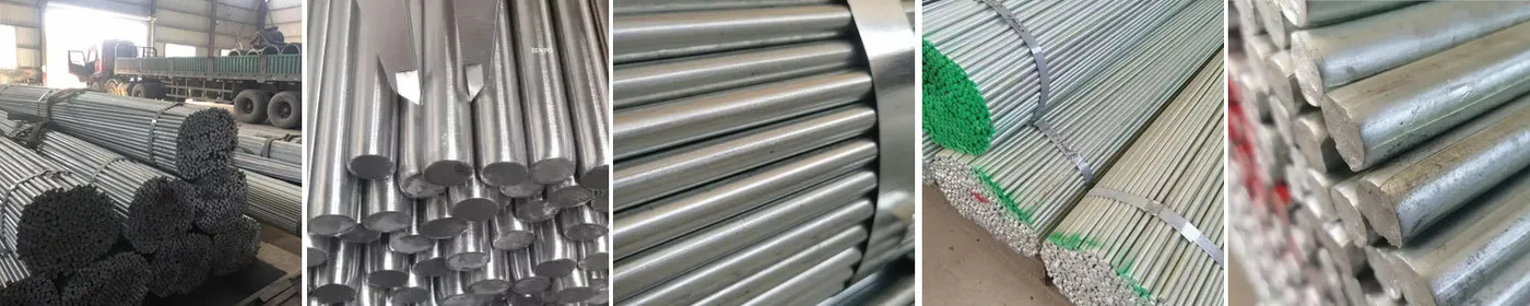 Acero galvanizado Barra