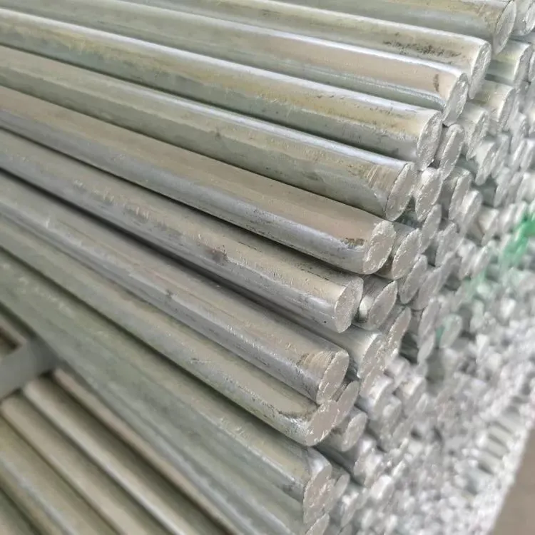 Acero galvanizado Barra