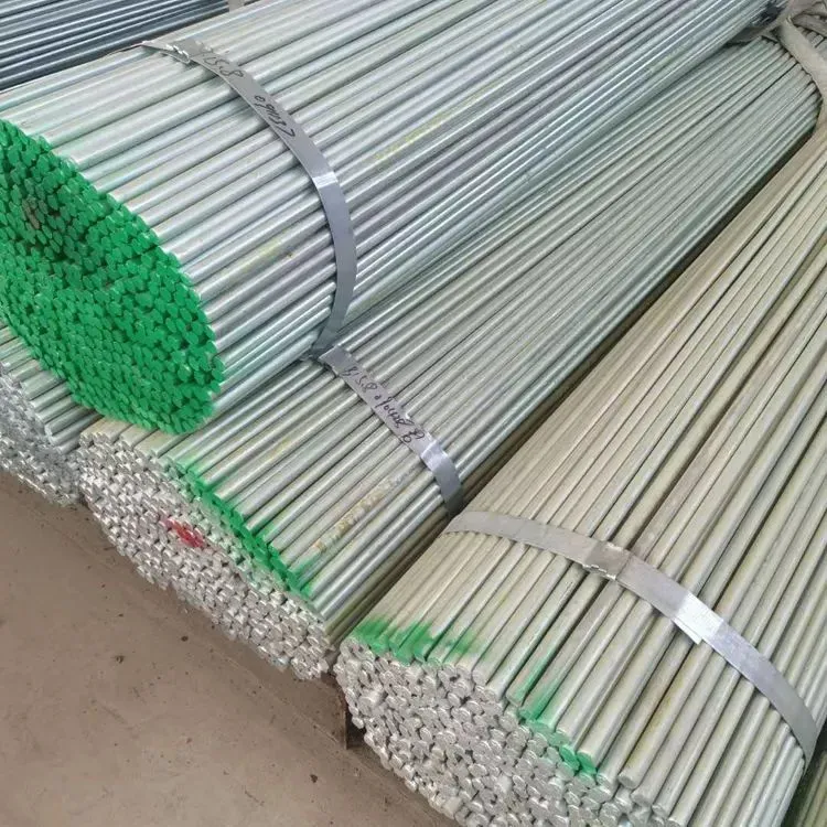 Acero galvanizado Barra