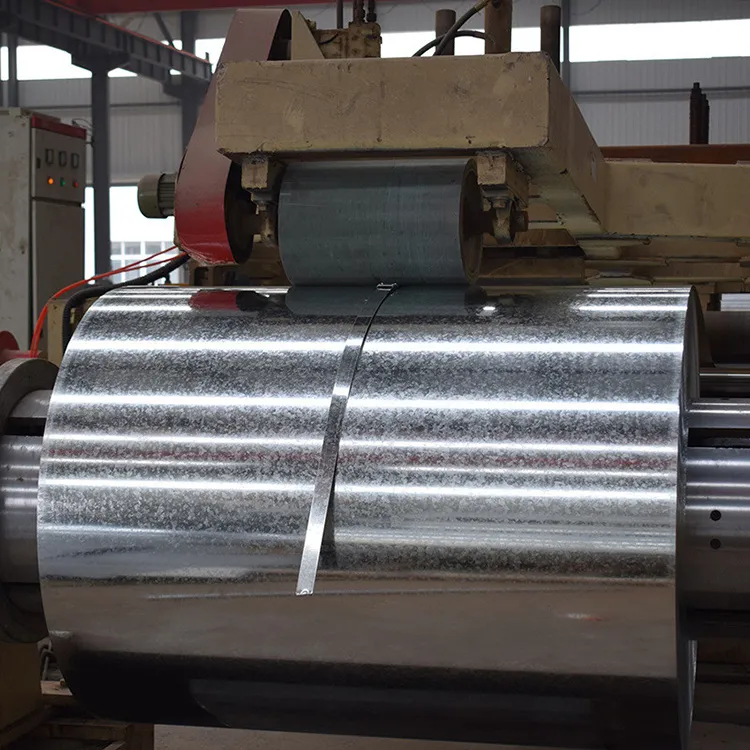 Hot-Dip Galvanized Steel Coil / Sheet (GI) Z40–Z275 vista del producto terminado