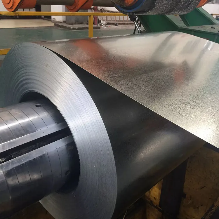 Hot-Dip Galvanized Steel Coil / Sheet (GI) Z40–Z275 vista del procesamiento