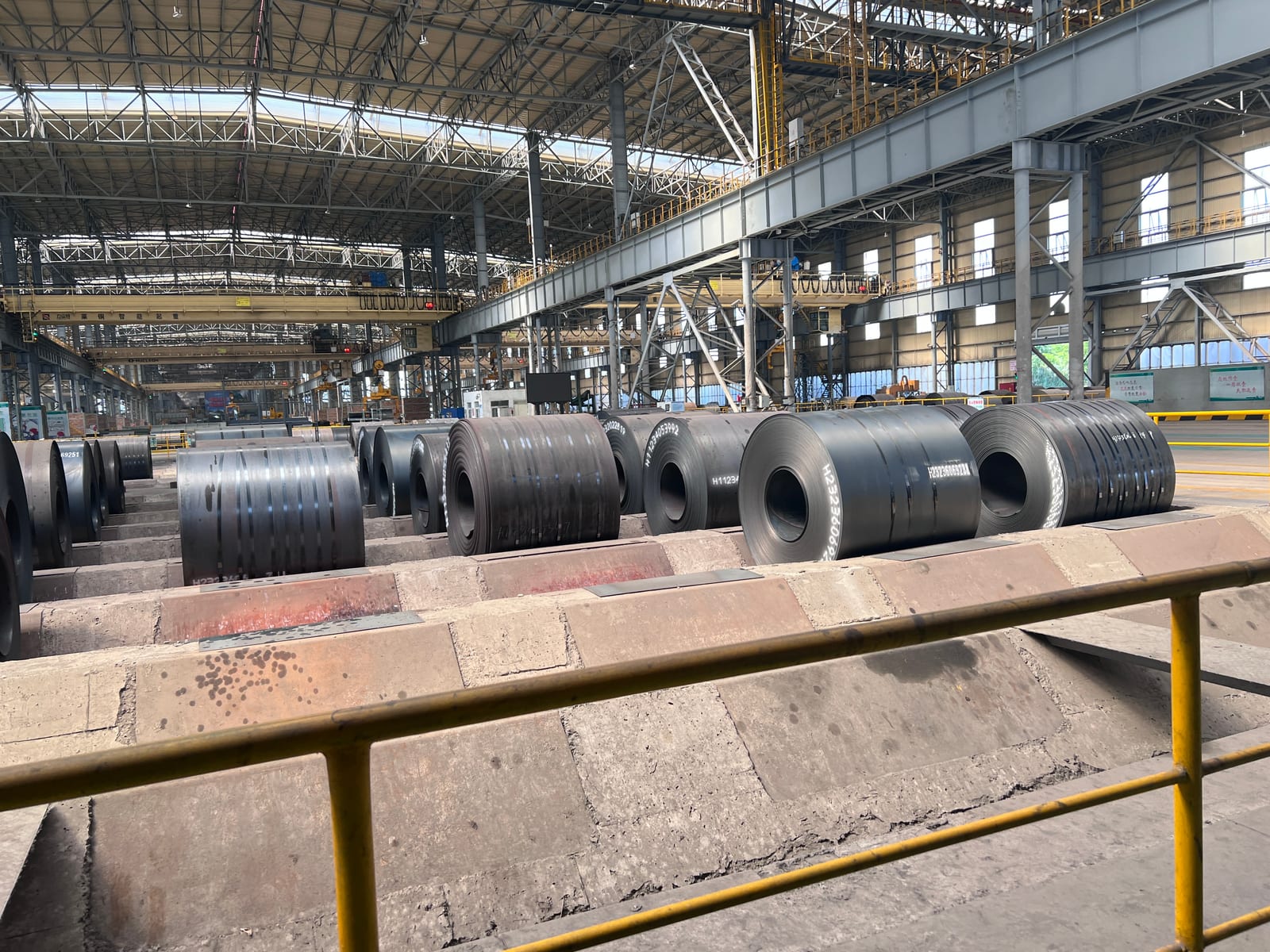 Factory shipping preparation for pipe lots